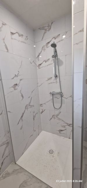 7. Après – La douche