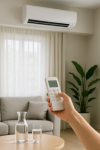 Télécommande de climatisation, régulation de température facile